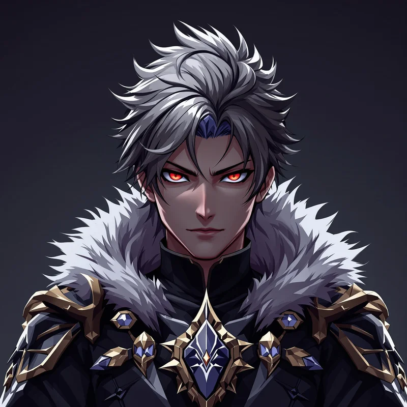 Royal Darkness Solo Leveling PFP square anime avatar portrait