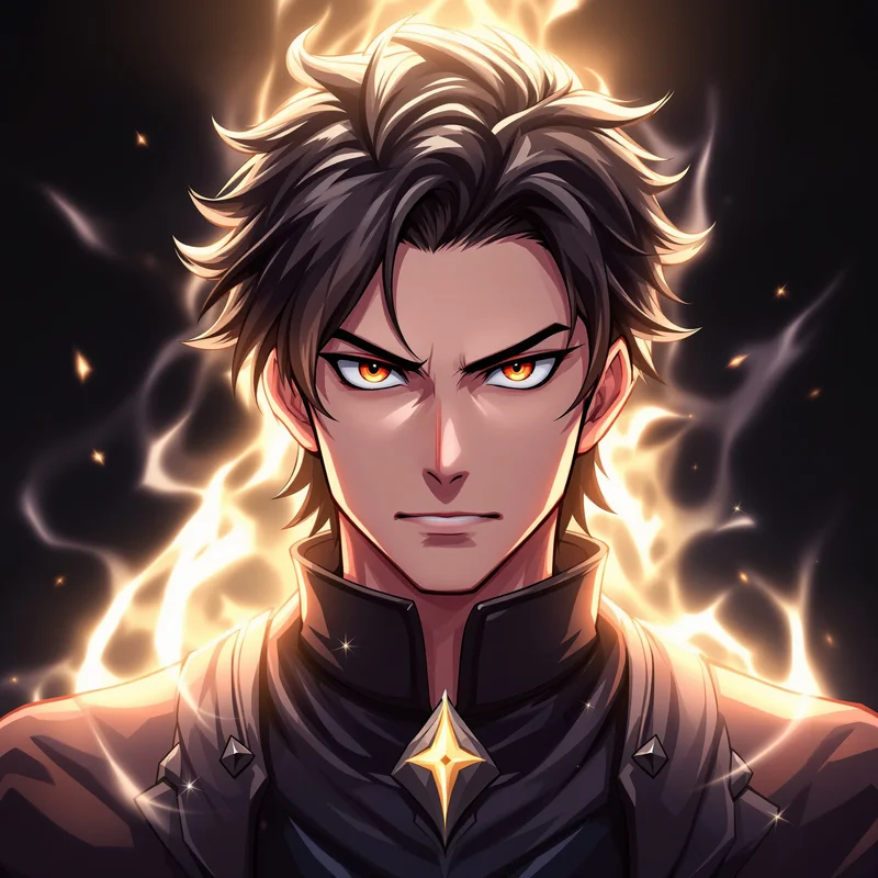 Rune Power Solo Leveling PFP high contrast anime avatar