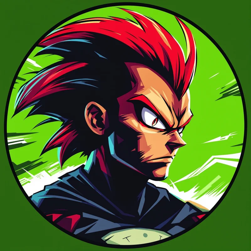 Sonic PFP with dynamic energy and bold composition