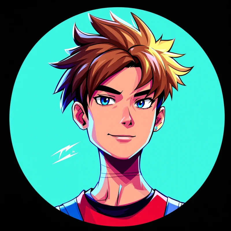 Sonic avatar portrait with speed driven personality