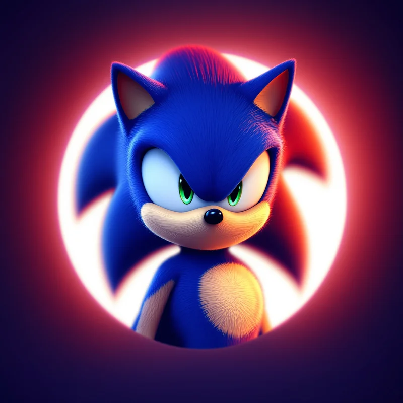 Sonic PFP avatar with fast identity and clear recognition