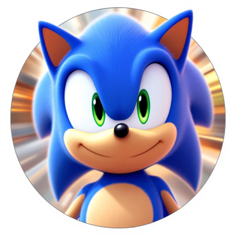 Sonic profile image optimized for identity and visibility