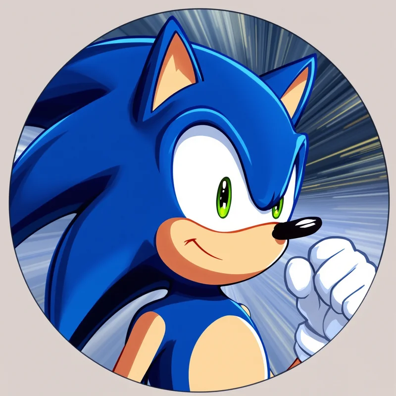 Sonic profile image optimized for identity and visibility
