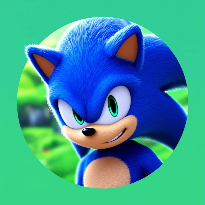 Sonic profile image optimized for identity and visibility