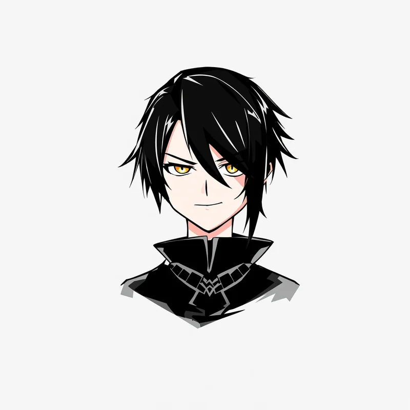 Soul Eater profile picture with bold linework for aesthetic profile icon