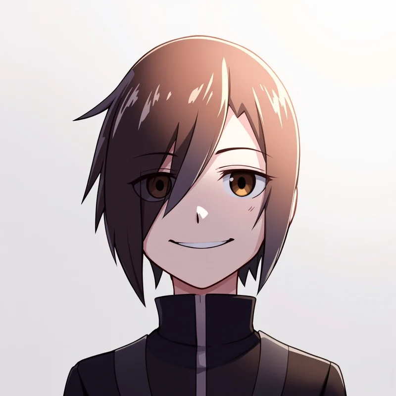 Soul Eater profile picture with high contrast lighting for anime profile display