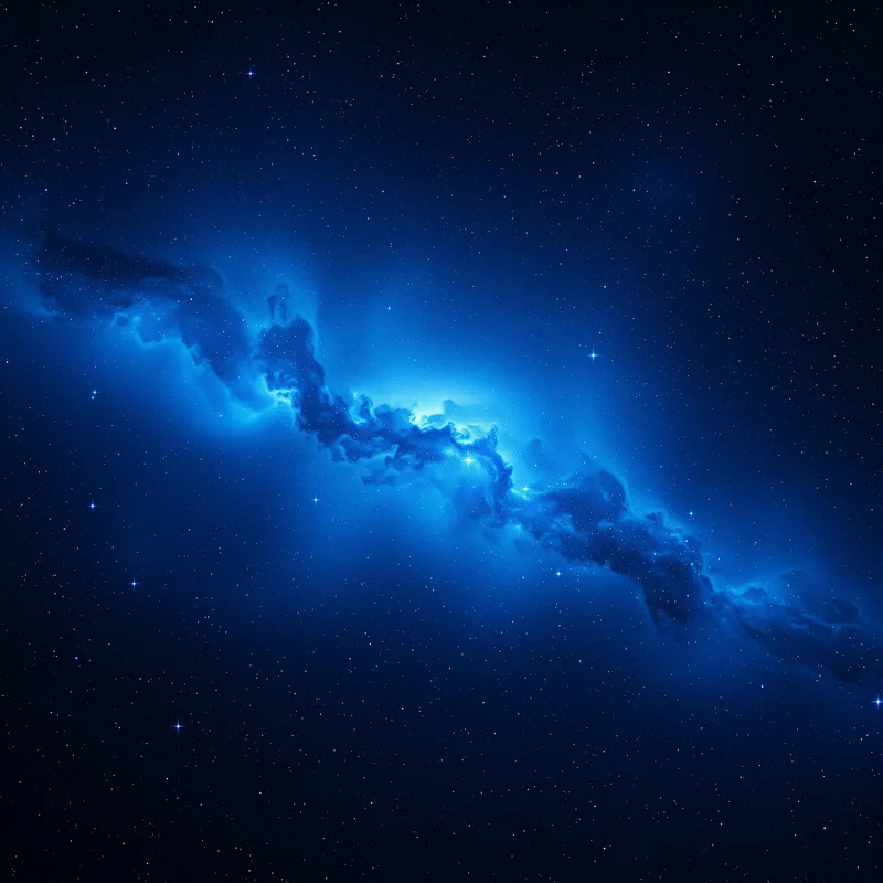 Blue Nebula Veil Space Space Background