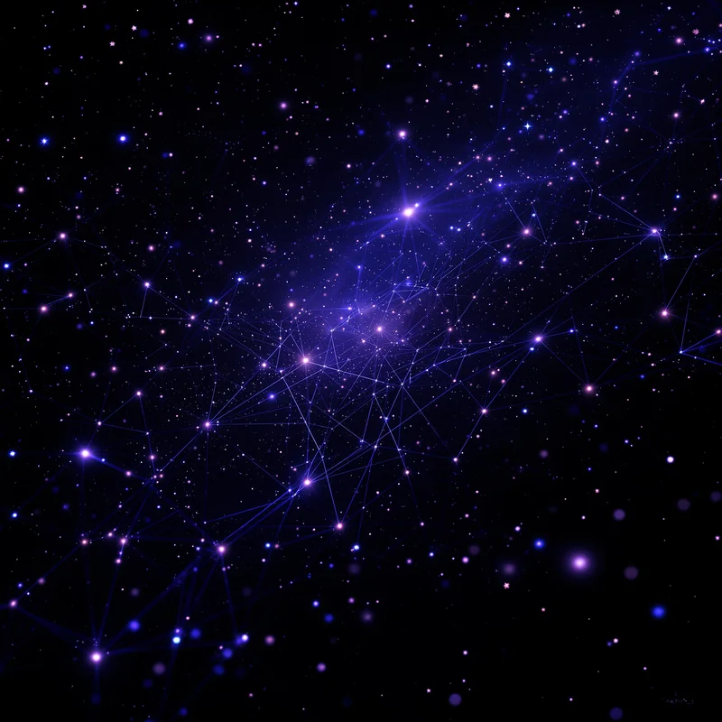Dark Matter Mesh Space Space Background