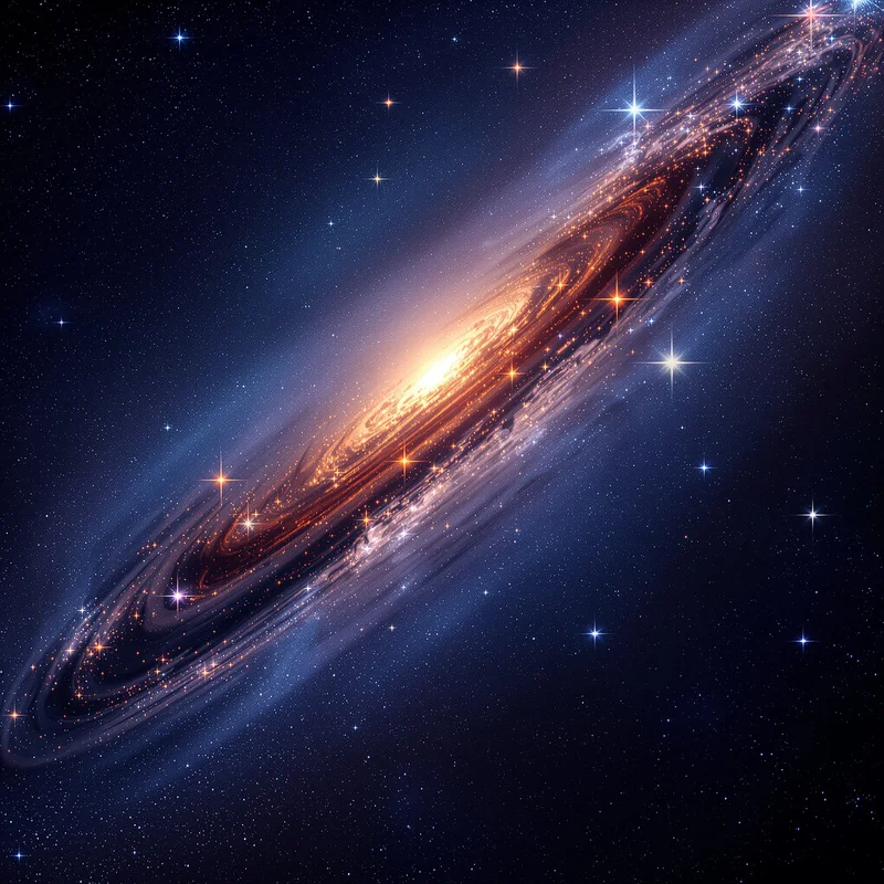 Eternal deep space background