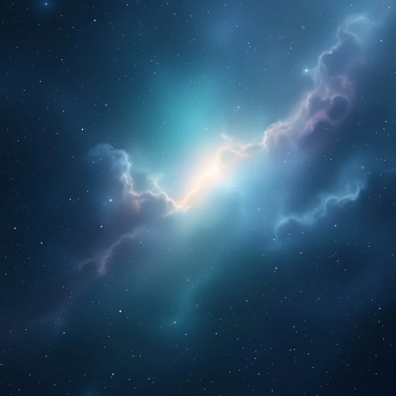 Gentle nebula space background