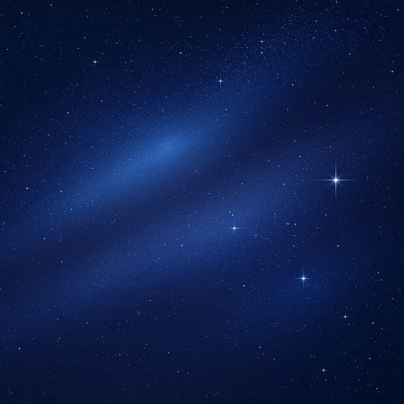 Gentle starry space background