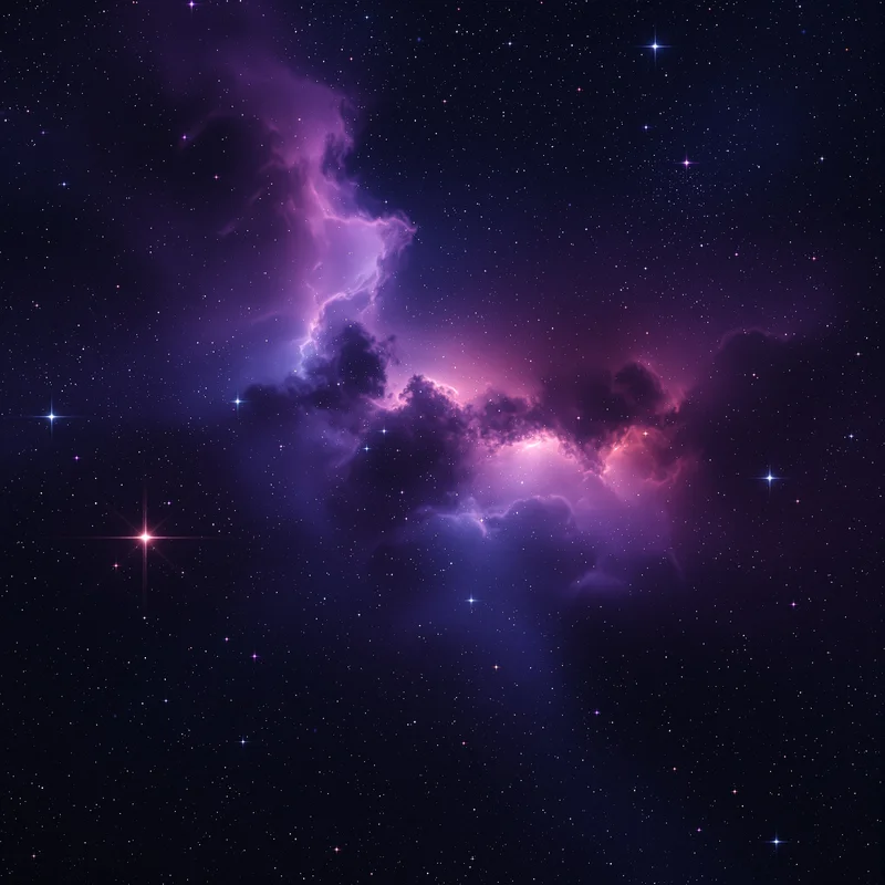 Mystic deep space background