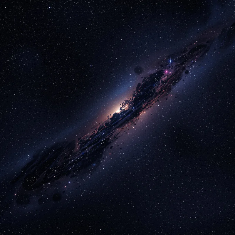 Mystic deep space background