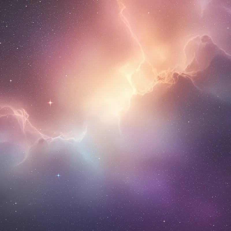 Mystic nebula space background