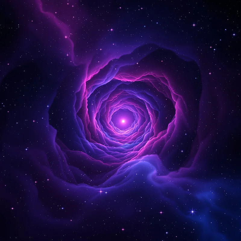 Nebula Tunnel Space Space Background