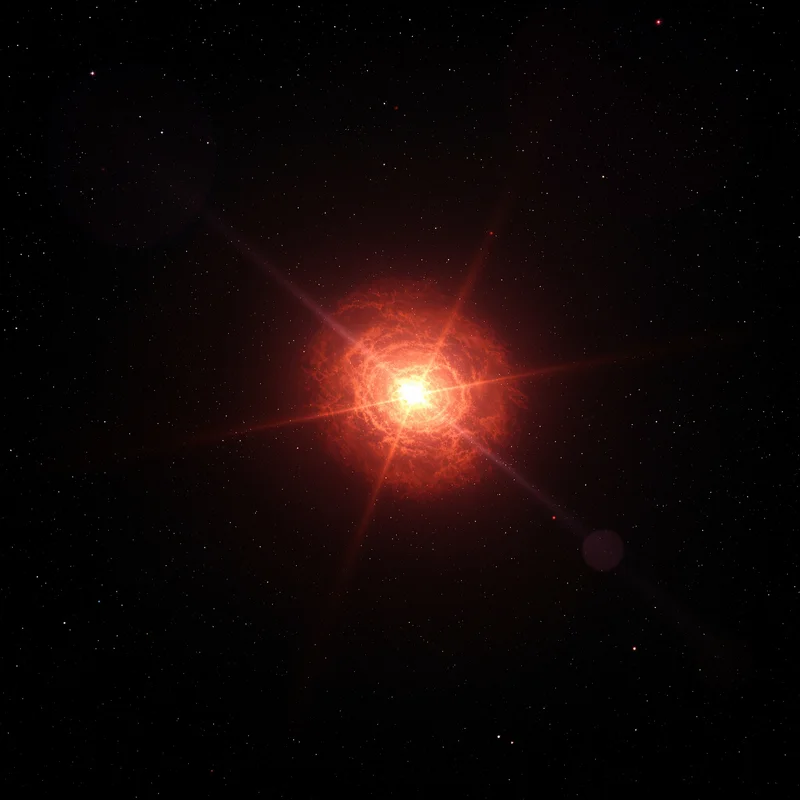 Red Dwarf Glow Space Space Background