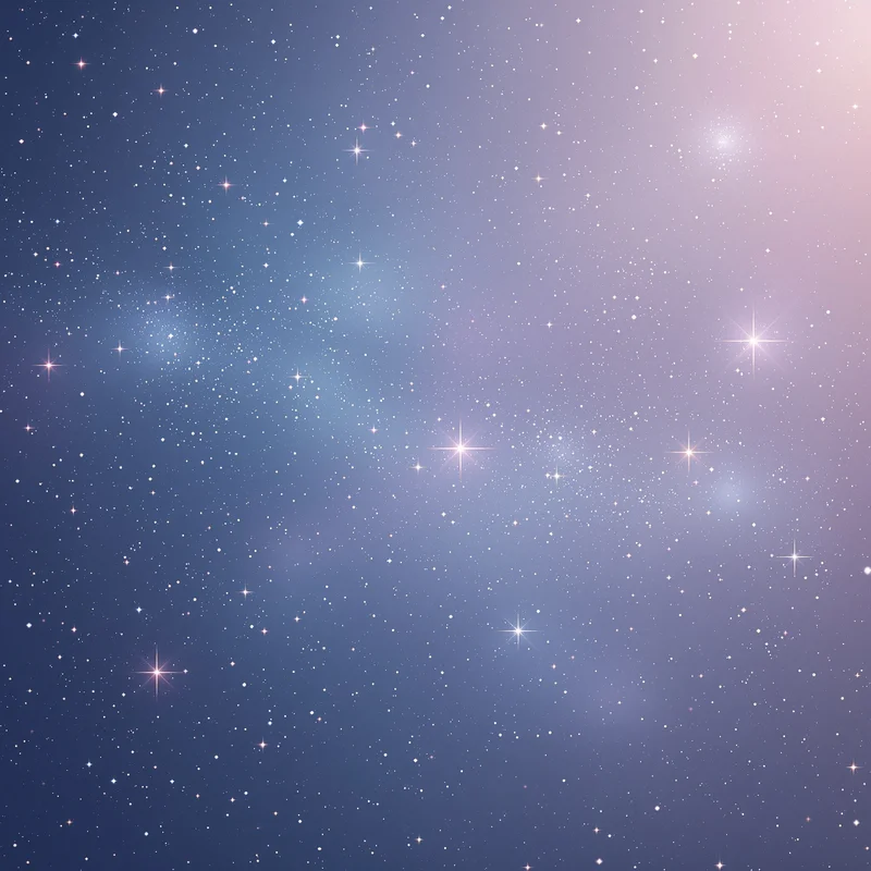 Soft starry space background