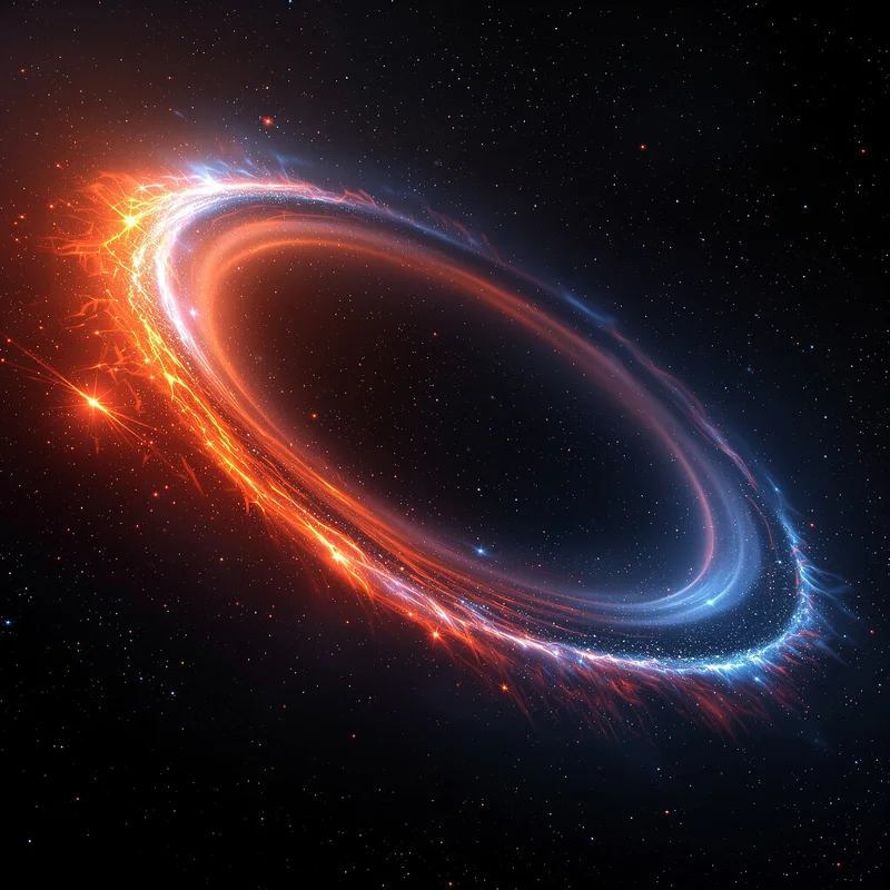 Supernova Remnant Halo Space Background