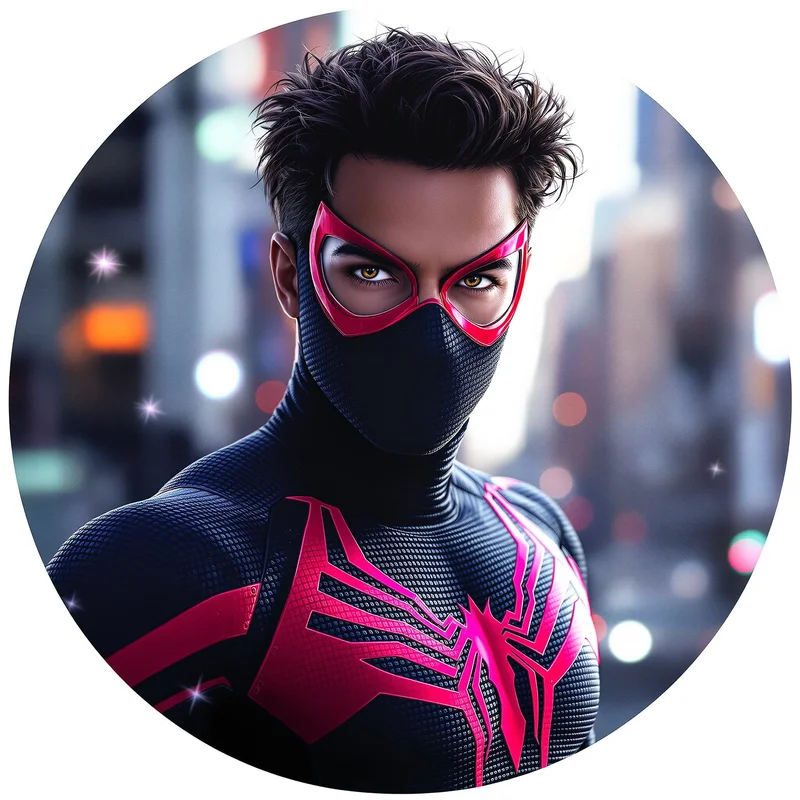 Spider Man PFP with bold composition and clear identity