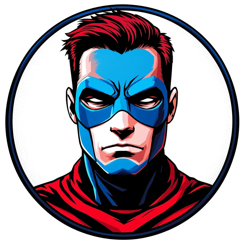 Spider Man PFP with bold composition and clear identity