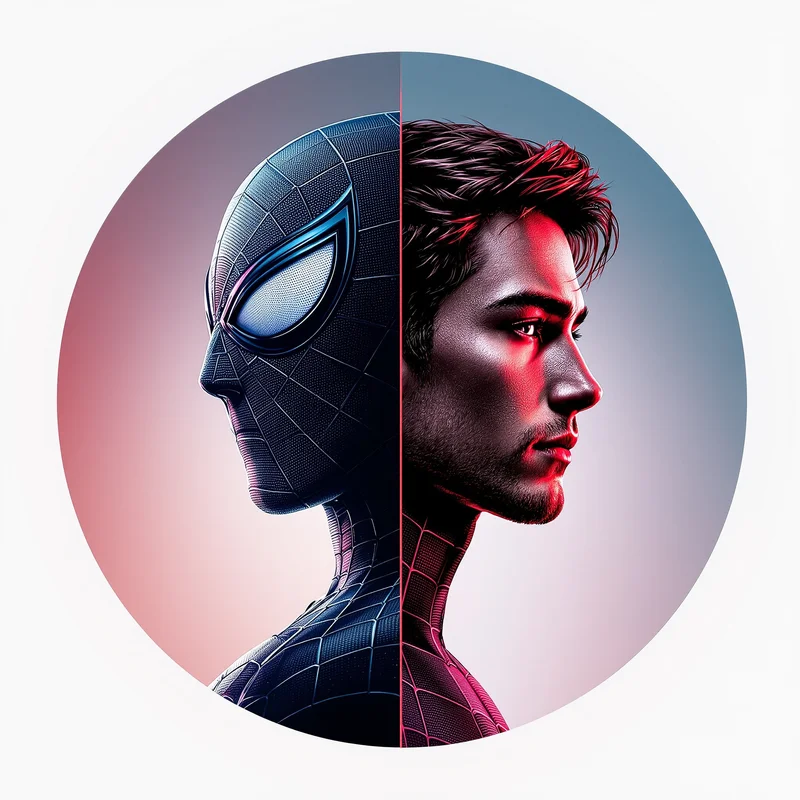 Spider Man profile image optimized for visibility and identity