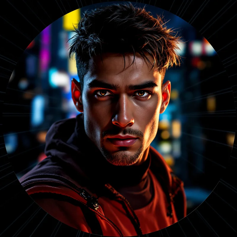 Spider Man profile image optimized for visibility and identity