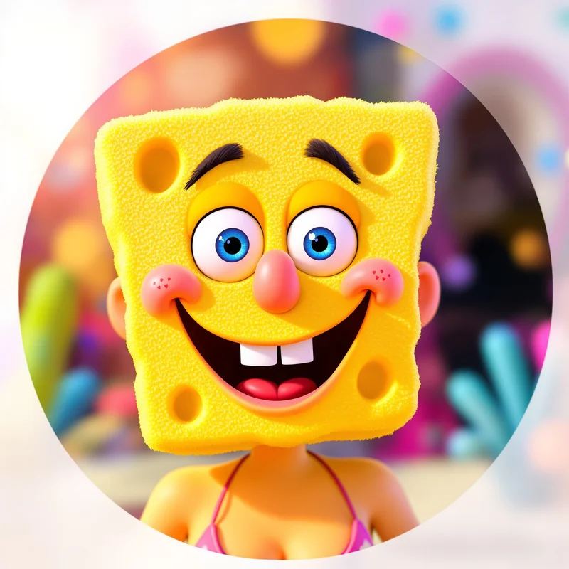 SpongeBob PFP avatar with joyful identity and strong recognition