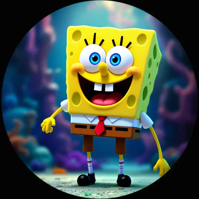 SpongeBob PFP avatar with joyful identity and strong recognition
