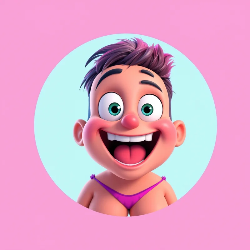 SpongeBob avatar portrait with positive personality