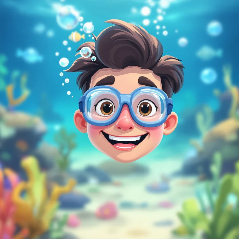 SpongeBob avatar profile image with cheerful expression