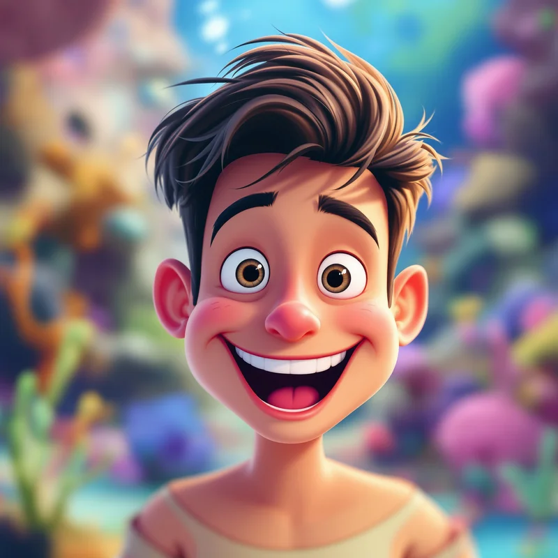 SpongeBob avatar portrait with positive personality