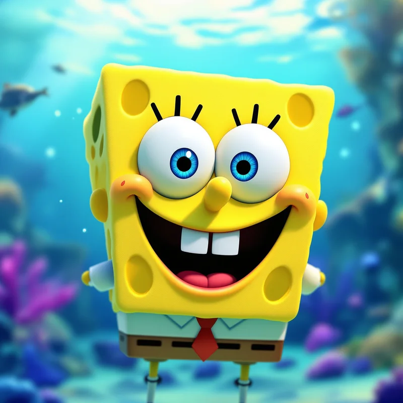 SpongeBob PFP avatar with joyful identity and strong recognition