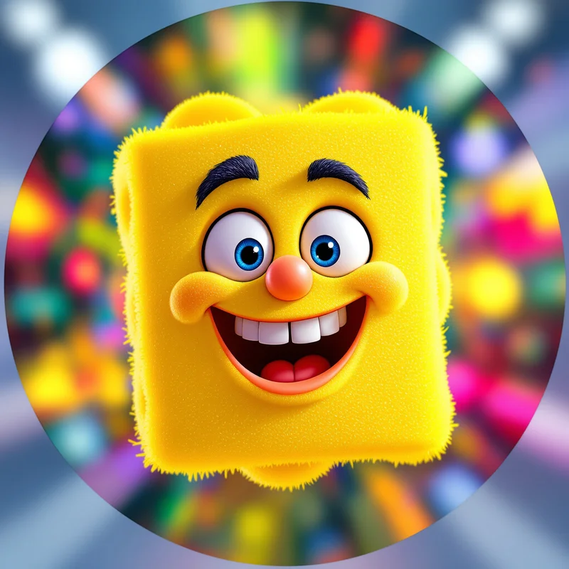 SpongeBob profile image optimized for identity and visibility