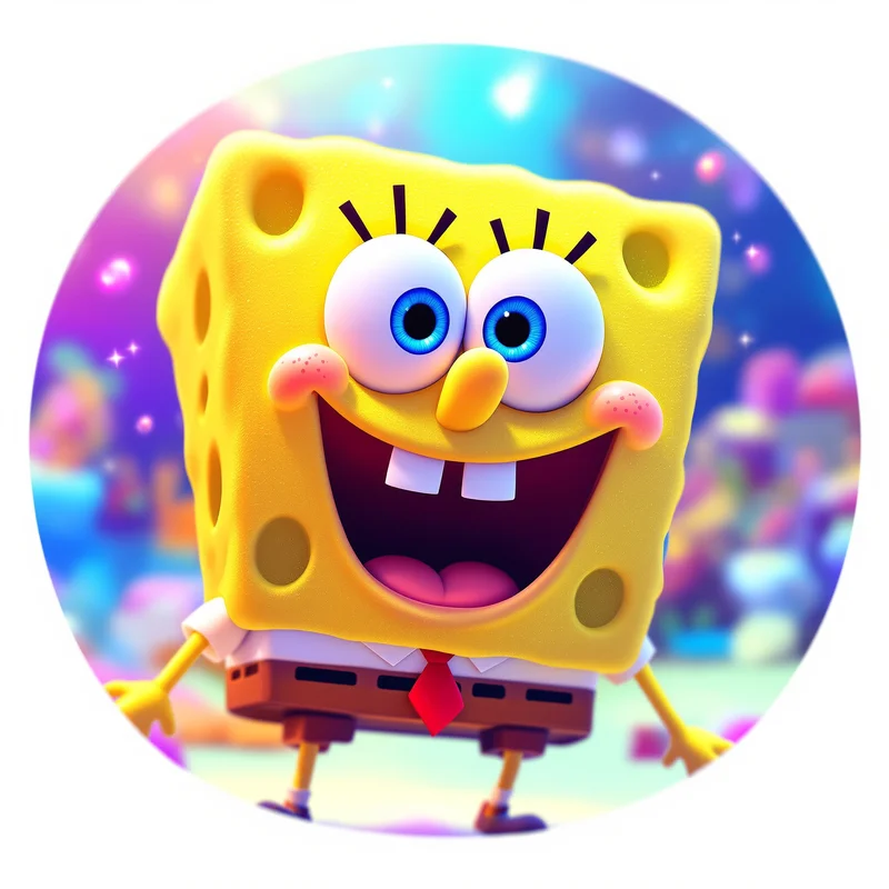 SpongeBob profile image optimized for identity and visibility