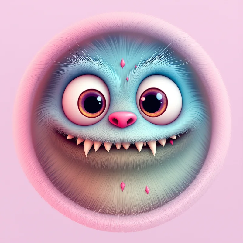 Stitch avatar profile image with adorable playful expression