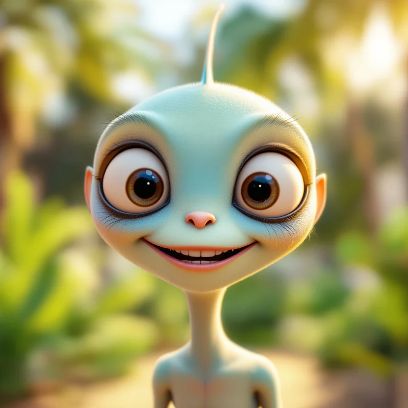 Stitch PFP with cute chaos and clean composition