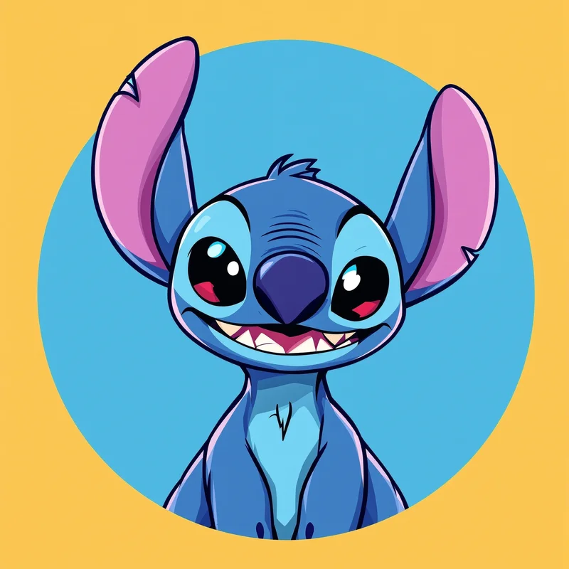 Stitch PFP avatar with cute identity and strong recognition