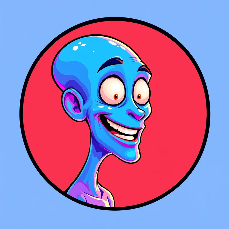 Stitch PFP with cute chaos and clean composition