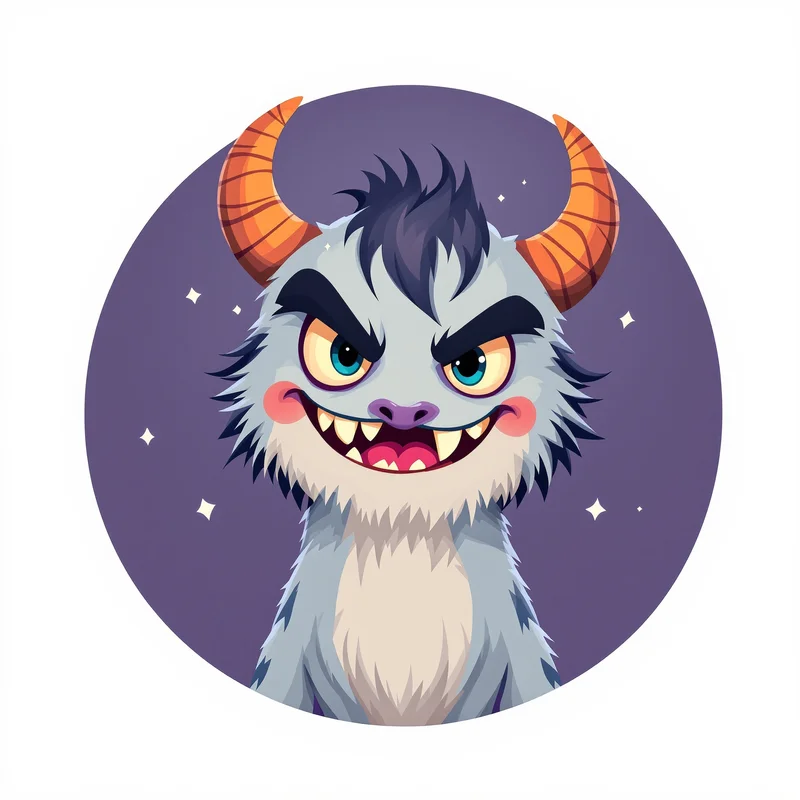Stitch avatar portrait with playful personality