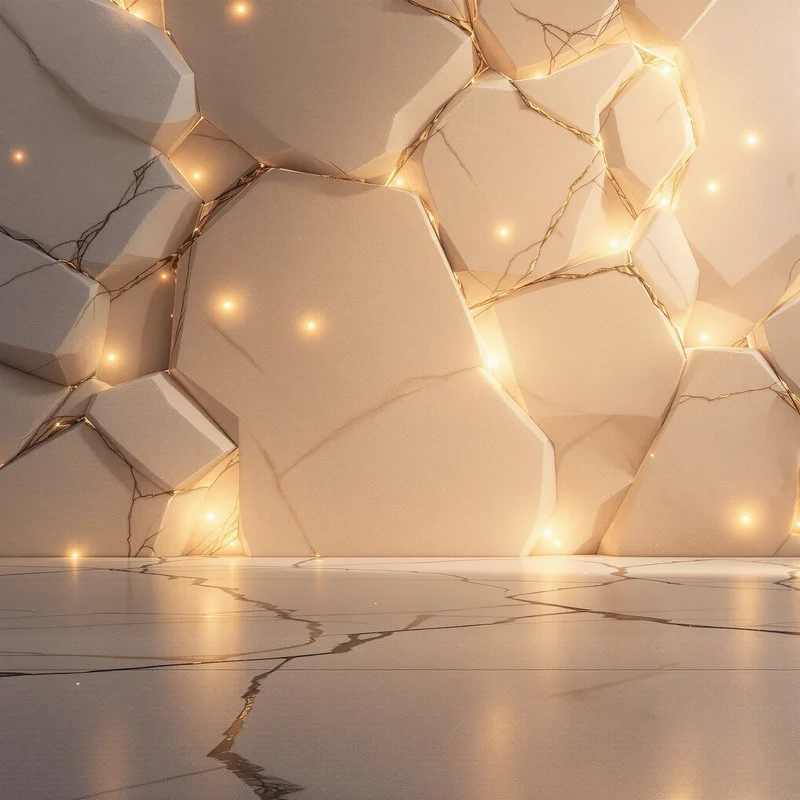 Luminous stone background