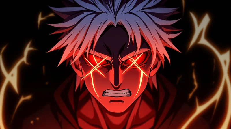 glowing curse mark sukuna anime avatar