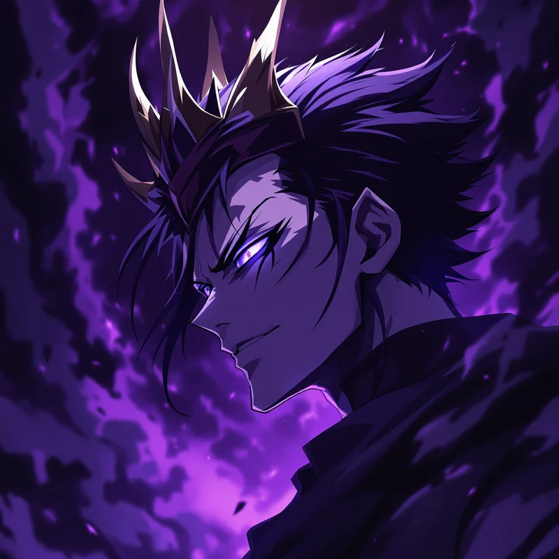 Sukuna PFP with dark anime composition and compact avatar clarity