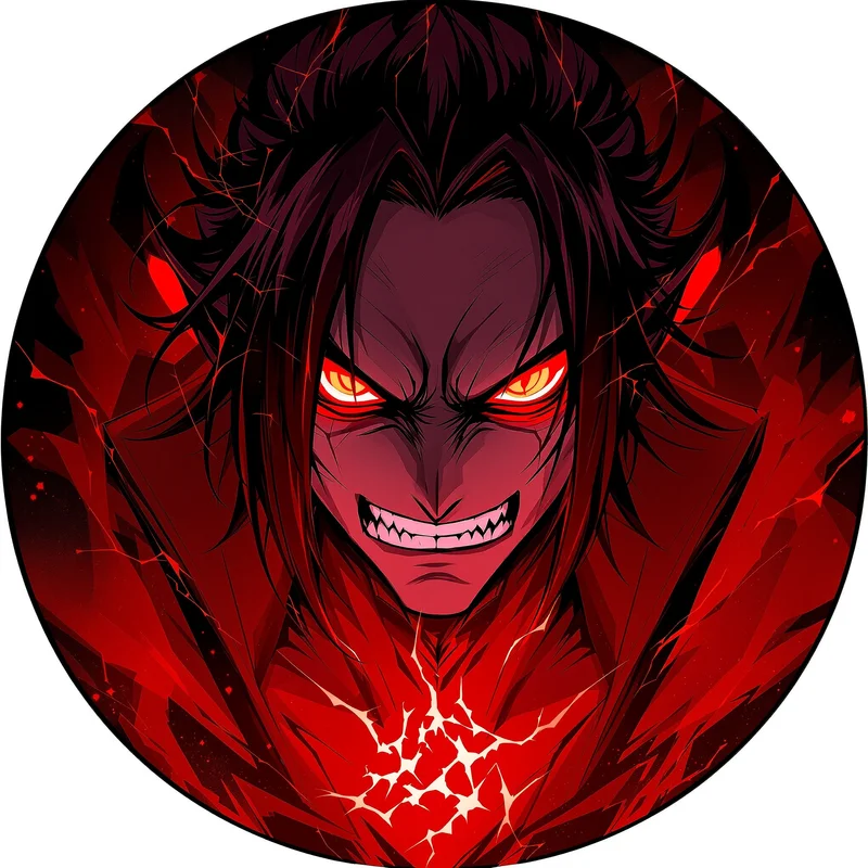 Sukuna PFP avatar with cursed king identity and strong profile readability