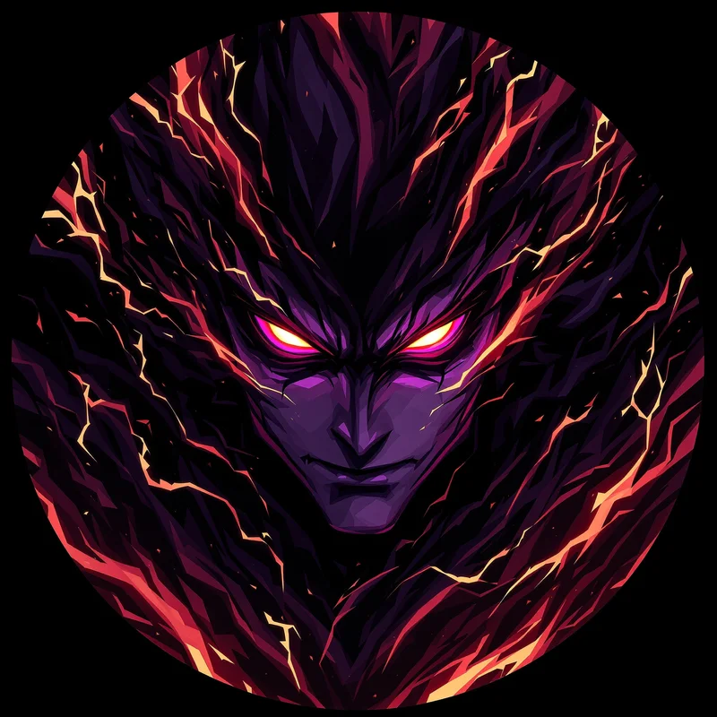 Sukuna PFP avatar with cursed king identity and strong profile readability