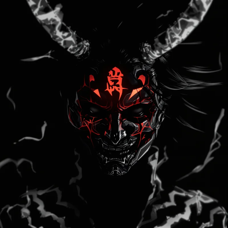 sukuna pfp contrast anime avatar