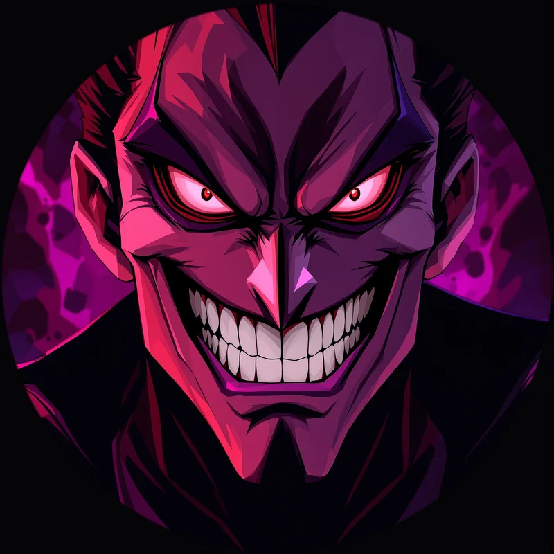 Sukuna PFP with dark anime composition and compact avatar clarity