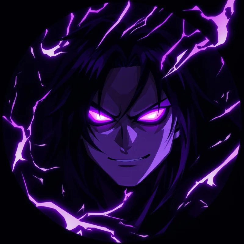 Sukuna PFP with dark anime composition and compact avatar clarity