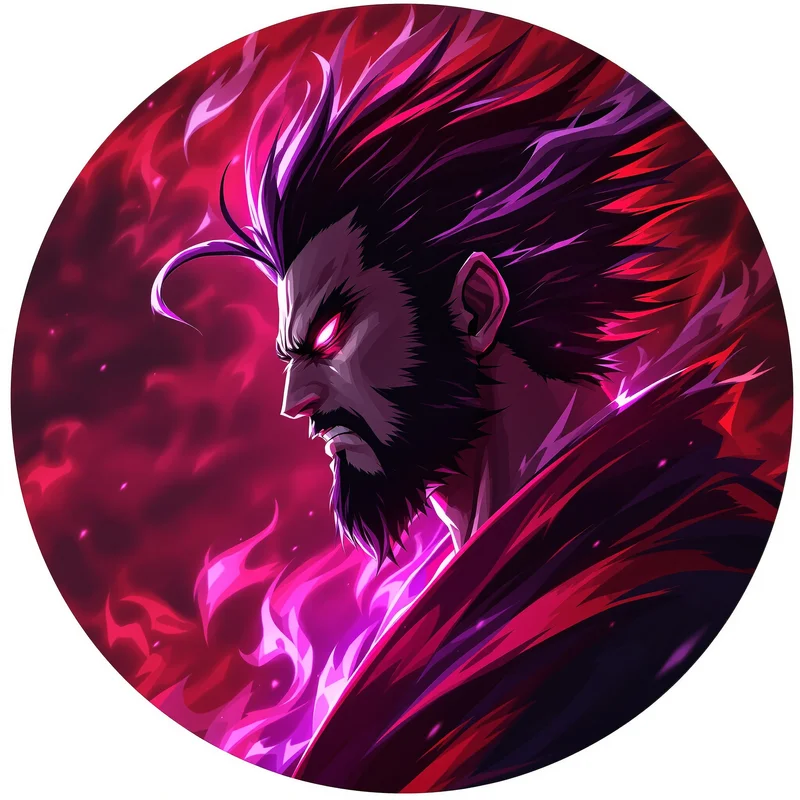 Sukuna avatar portrait with ruthless anime presence and memorable impact