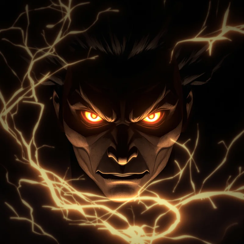 sukuna pfp emotional glow anime avatar