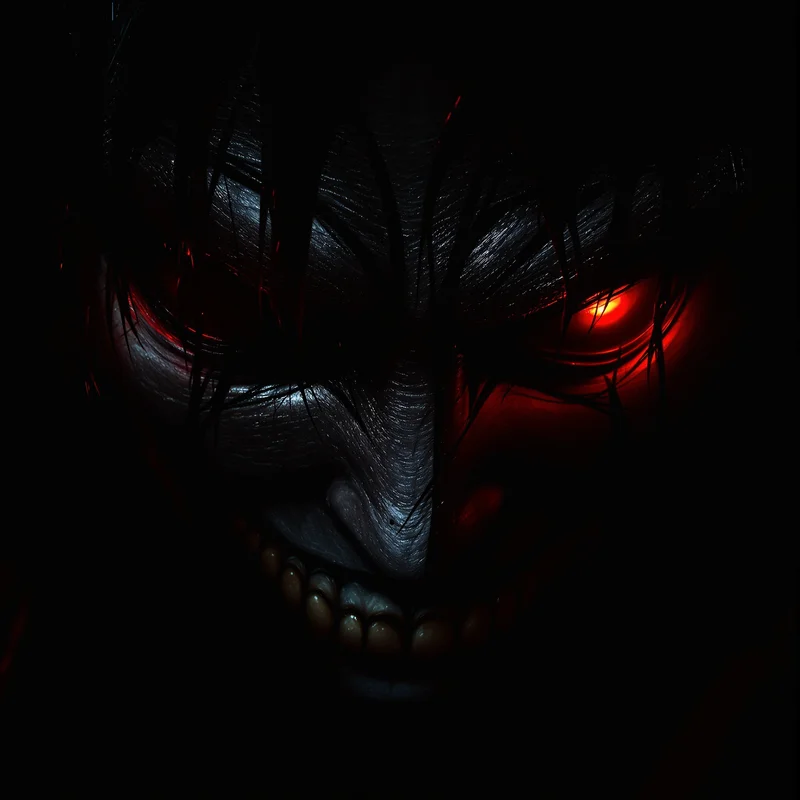 sukuna pfp red glow anime avatar